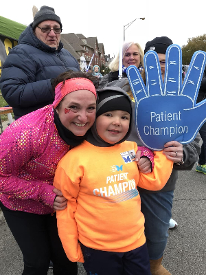 CJ as a Patient Champion 2018