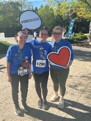 2023 On Our Sleeves 5k with FBIT team